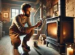 Technique écologique pour nettoyer la vitre d’un poêle à bois avec de la cendre