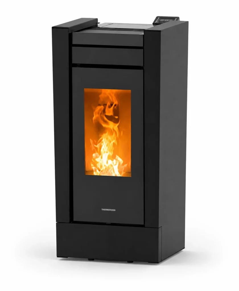 Poêle à bois canalisable Thermorossi Creo avec système Airbox